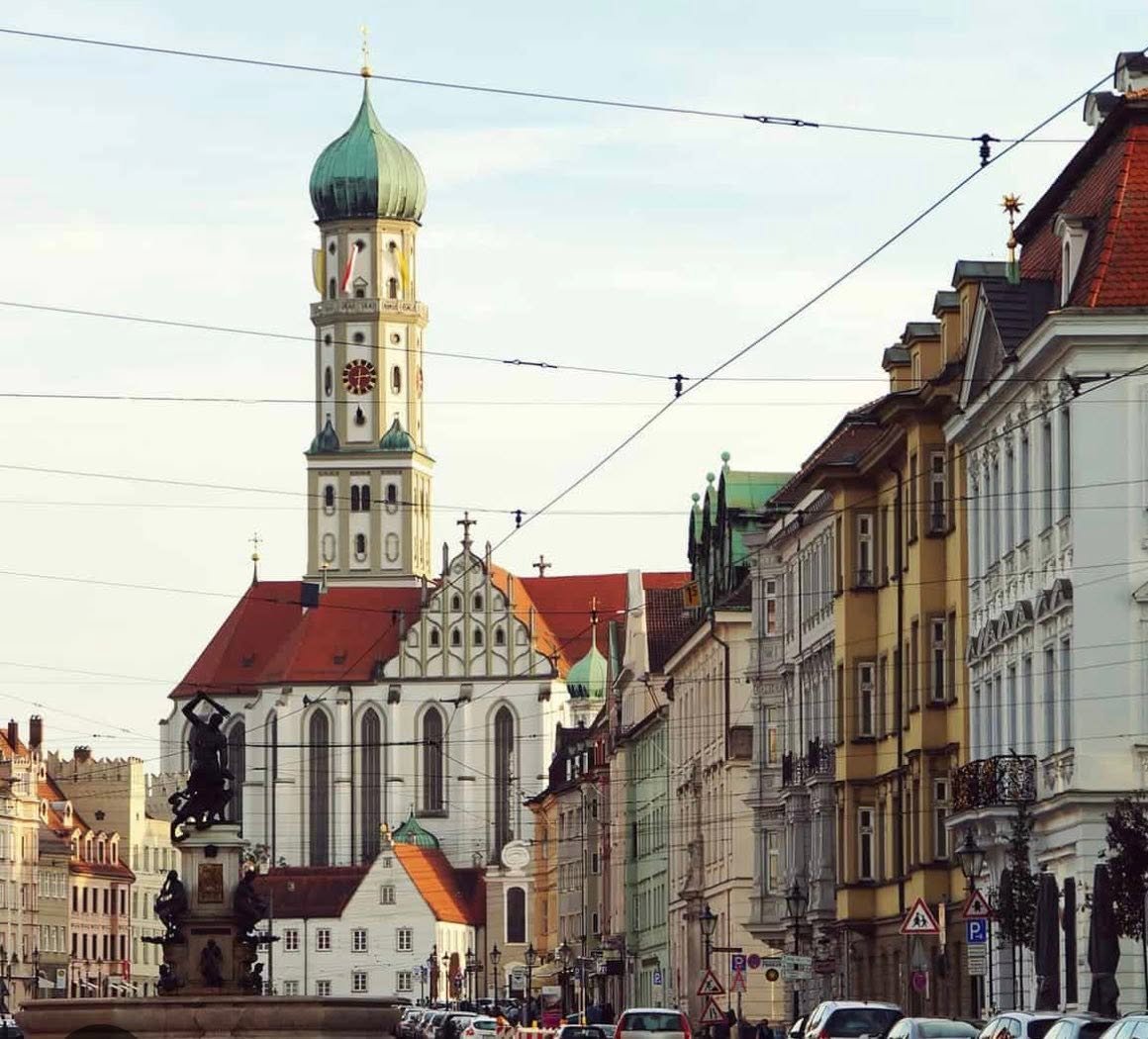 European old town street